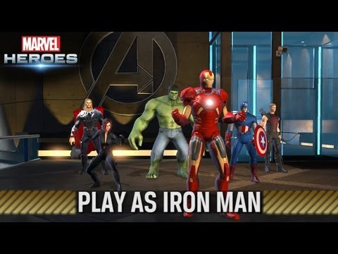 Marvel Heroes — Play as Iron Man — Trailer
