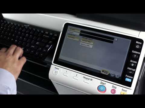 How to use Konica Minolta | External Keyboard