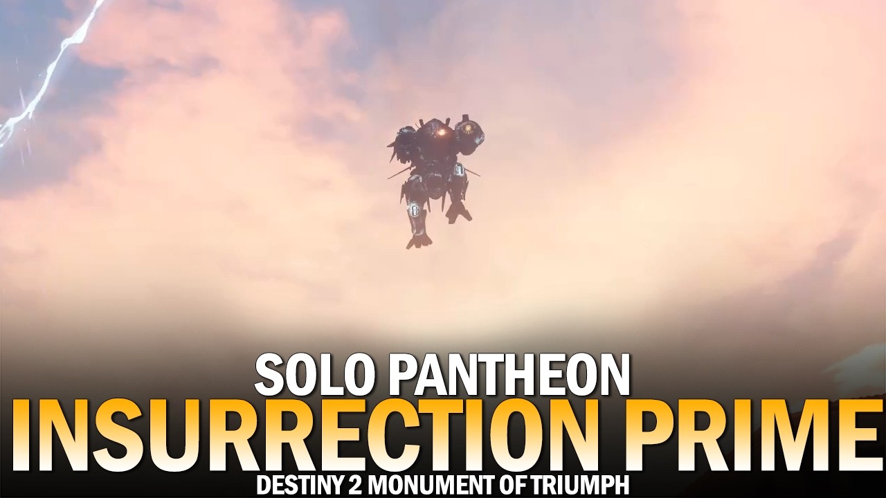 Solo Pantheon Insurrection Prime (Ward of Dawn Cheese) [Destiny 2]