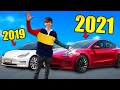 EVERY Change In The NEW 2021 Tesla Model 3 Vs 2019 Tesla Model 3