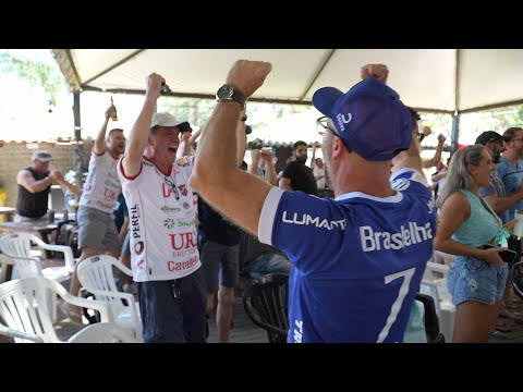 A emoção do torcedor do Atlântico - Campeão da Liga Nacional de Futsal