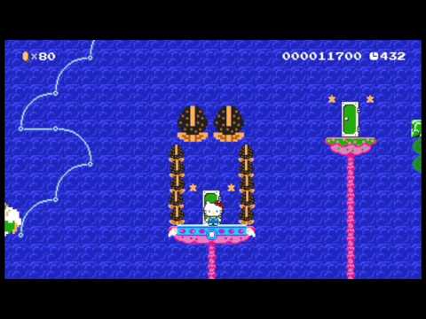 Deep Sea Cage Quest [Level Upload] - Super Mario Maker (Wii U)