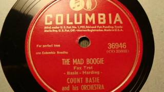 78rpm: The Mad Boogie - Count Basie and his Orchestra, 1946 - Columbia 36946