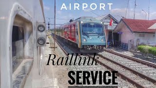 preview picture of video 'Kereta Api Bandara Kualanamu LS Stasiun Bandar Khalipah'