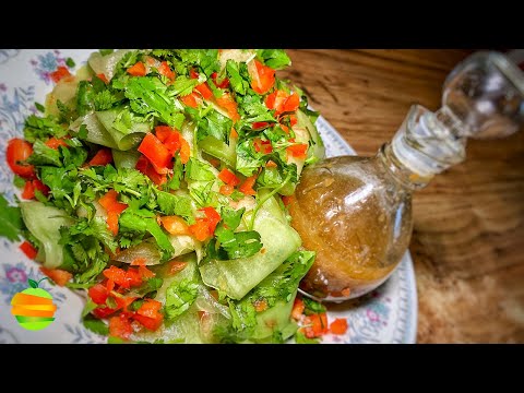 ¿Cómo hacer ensalada de pepino fresca y saludable con aderezo estilo oriental?