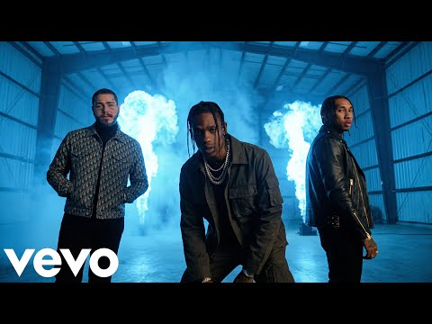 Post Malone, Travis Scott - Blue Flame (ft. Tyga, Ariana Grande) | (Official Lyrics Video) 2026