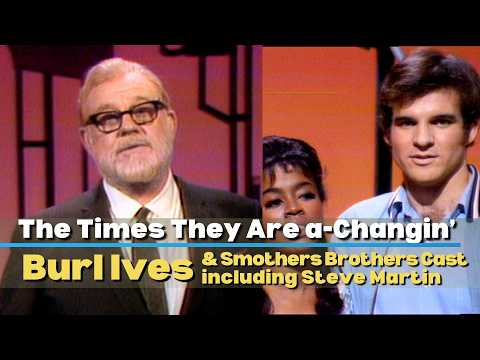 Burl Ives Sings Bob Dylan | The Times They Are a-Changin' | plus Steve Martin!