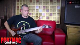 Video thumbnail for Port Mac Guitars LTD MH-350NT Demo by Port Mac Guitars