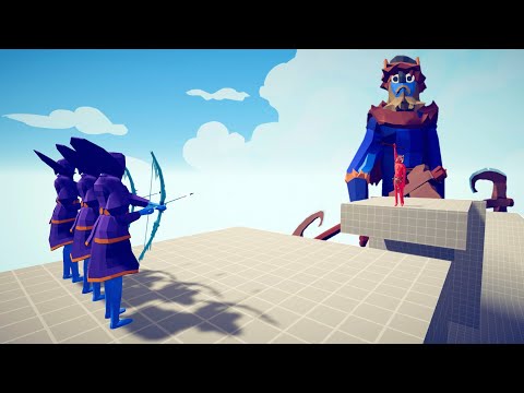 FREEZE & AXE - 3x ICE ARCHER + 3x ULLR | TABS - Totally Accurate Battle Simulator
