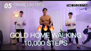 [EN] 10,000보 땀범벅💦 걷기홈트 l 홈트레이닝 l 10,000 Steps Home walking (ASMR ver) l Indoor Step Challenge