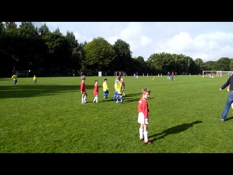 Wedstrijd Rhode F10 tegen Blauw-Geel F11