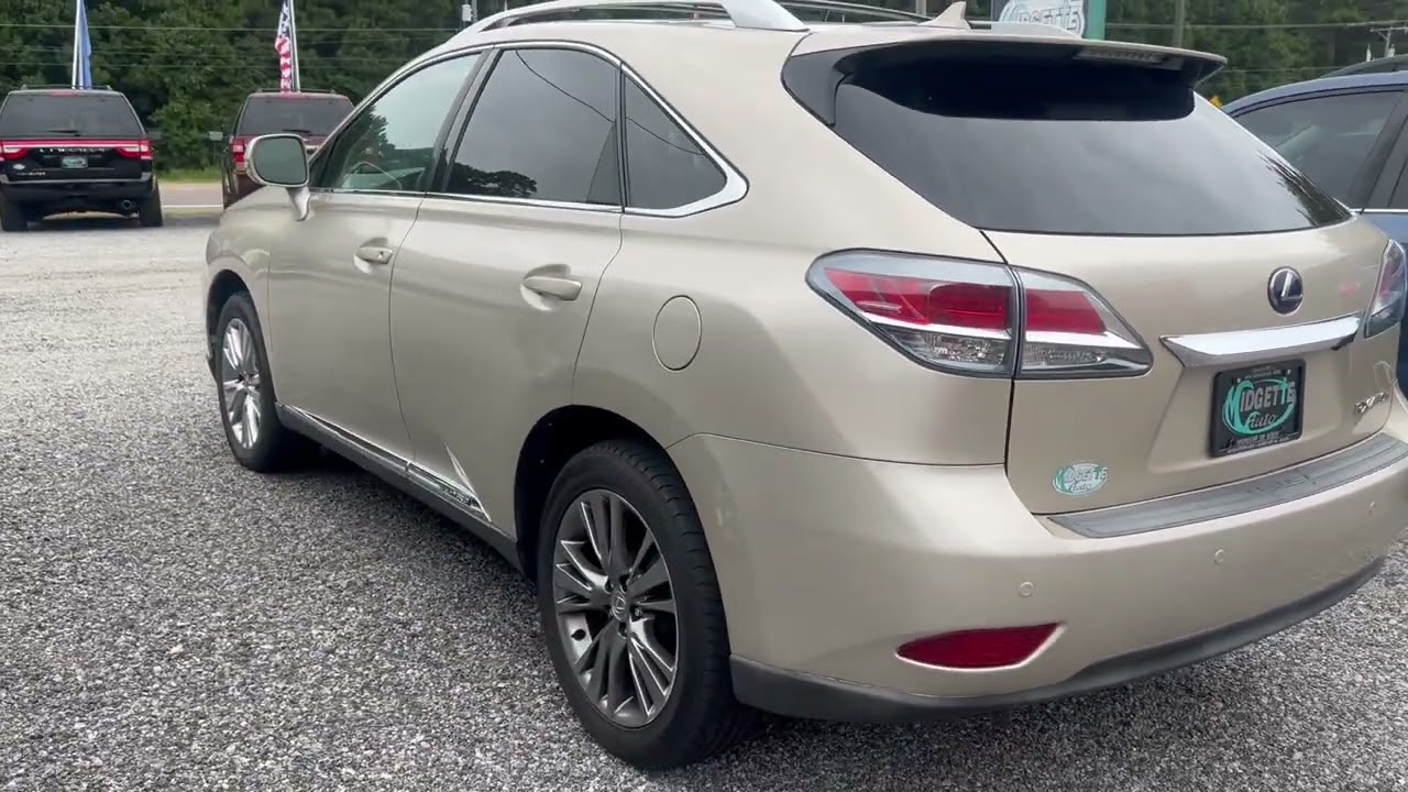 2013 Lexus RX RX 450h Sport Utility 4D - Video
