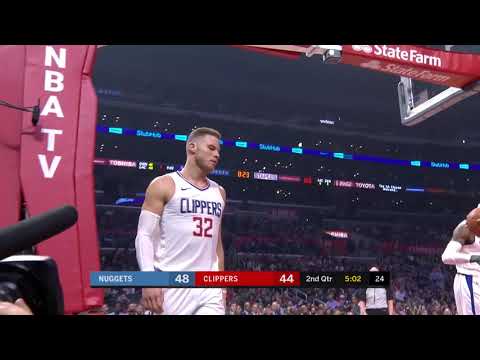 Blake Griffin (20 points) Highlights vs. Denver Nuggets | 1/17/18