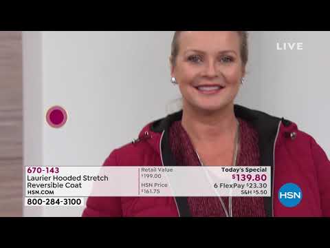 HSN | Cold Weather Fashions featuring Laurier Outerwear Premiere 10.31.2019 - 11 AM