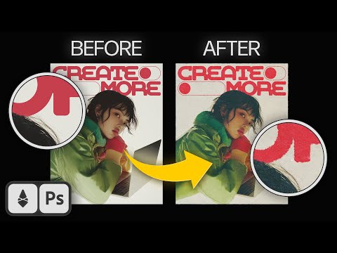 How to Add Textures to Your Designs | Photoshop Tutorial + Free Download