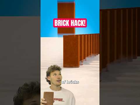 Brick Domino Hack! @zackdfilms