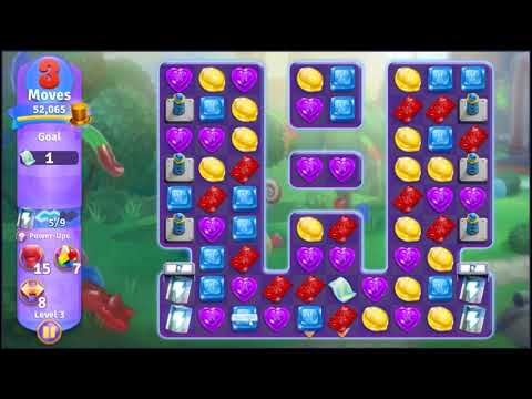 Wonka's World of Candy Shipwrecked Level 3 - NO BOOSTERS 🍫 | SKILLGAMING ✔️