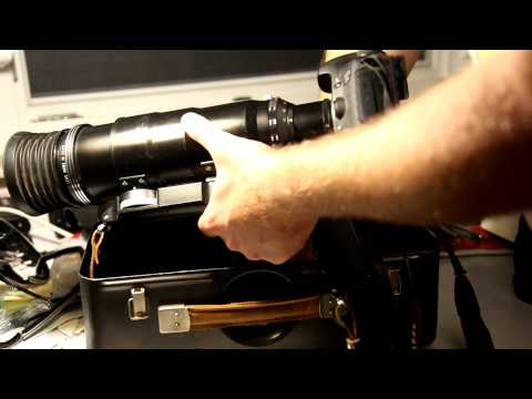 Canon EOS 7D with a Photosniper FS-3 mounted TAIR-3-PhS lens