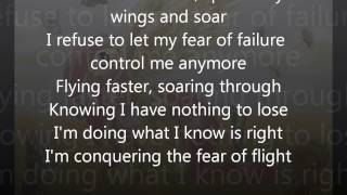 The fear of flight with lyrics.