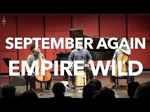 When three Juilliard alumni start a band... (EMPIRE WILD performs live)