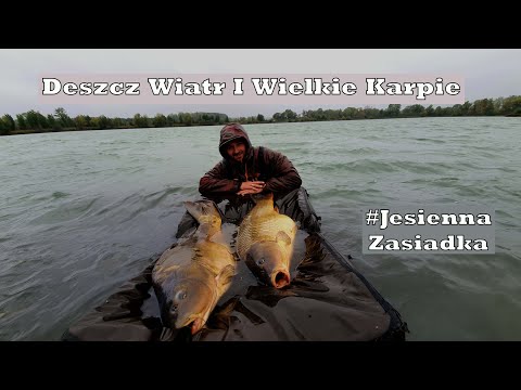 Jesienna Zasiadka / Deszcz Wiatr i Wielkie Karpie