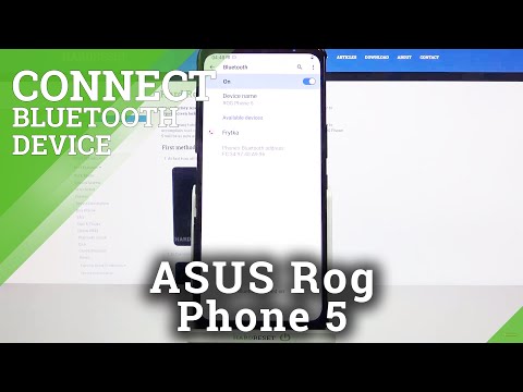 How to Connect Bluetooth Device With ASUS Rog Phone 5 – Bluetooth Connection
