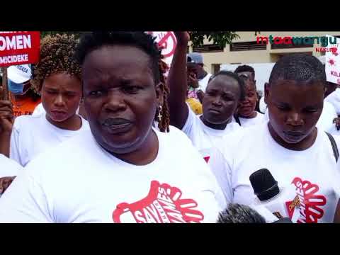 Watch: Recap of the anti-femicide march in Nakuru city