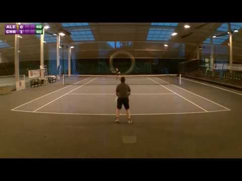 Christophe (30/5) vs Alexandre (30/3) - Individuel Senior - 1er set - 14/05/2013