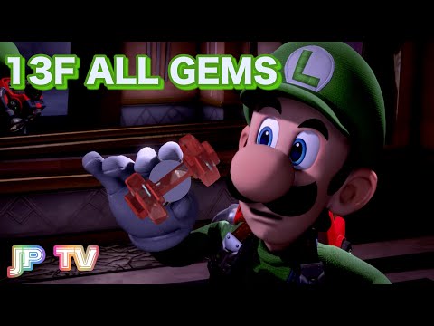 Luigi's Mansion 3 -13F(Floor 13) All Gems Location (Fitness Center)