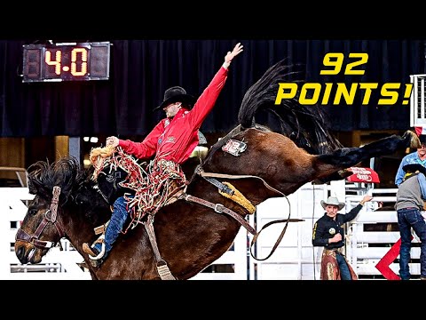 The BEST Saddle Bronc Round of the year!