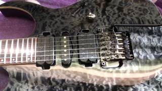 Video thumbnail for Ibanez RG 870 QMZ Premium Black Ice by ml414skidoo