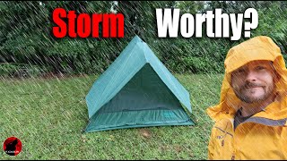 Is a 40+ Year Old Tent Design Waterproof and Storm Worthy? - Eureka Timberline 2 Tent