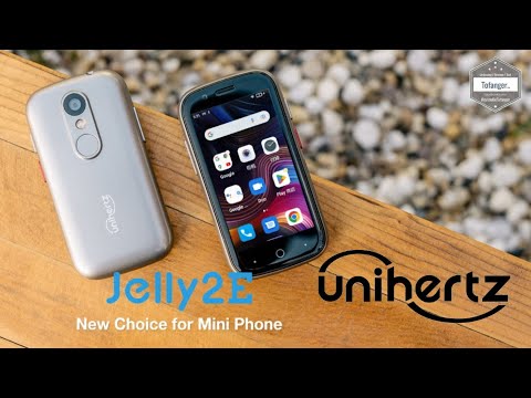 Unihertz Jelly 2E 4G Smartphone - 3" Mini Smartphone - 4GB Ram & 64GB Rom - Android12 - Unboxing