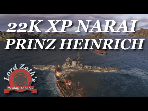 22k XP Tier 7 German BB Operation Narai World of Warships