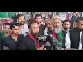 Engr Arif Marwat Addressing The Media At Imran Khan Janisar Camp Bani Gala Zaman Park