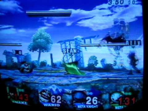 Ally (Snake)/Sean (Meta) vs Fiction (Wario)/M2K (Meta) 2-1