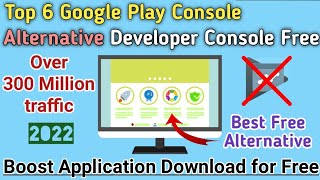 Best Alternative of Google play console app store free. Publish android apps for free gain download.