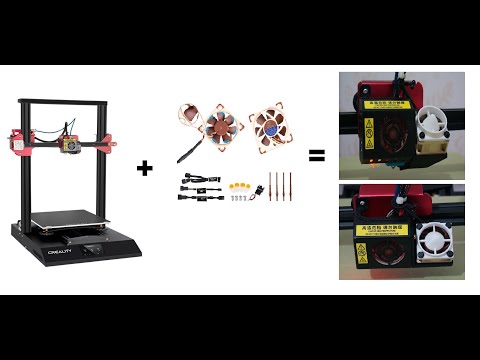Creality Cr-10s Pro V2 Noctua Fan Upgrade