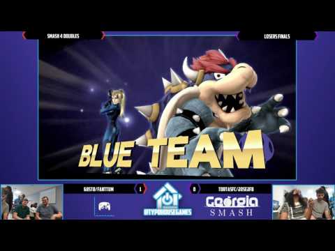 Typo @ The Lab 4/20/17 - 68ST8/Fanttum vs TortasFC/JoseJFB - Smash 4 Doubles  Losers Finals