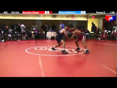 NYAC FS 66 KG / 145.5 lbs: Brandon Rader vs. Bryce Saddoris
