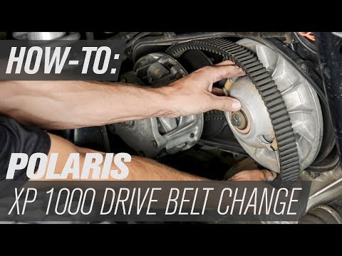 Polaris OEM Drive Belt Change | Polaris RZR XP 1000