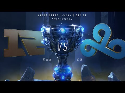 [中文字幕] RNG vs C9 2018英雄联盟总决赛 小组赛 英语解说 精彩剪辑 翻译 #lolworlds #leagueoflegends #RNG #C9