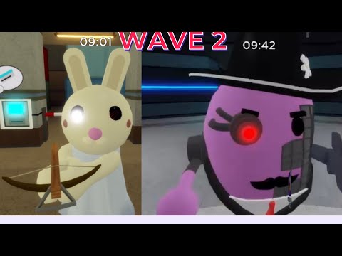 Piggy NEW WAVE 2 REDESIGN JUMPSCARES, doggy, bunny, mr.p