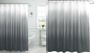 Upgrade Your Bathroom with Creative Home Ideas Ombre Shower Curtain Set