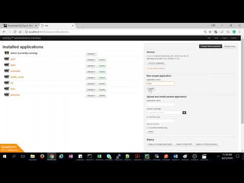 Web Development Using Web2py And Python Part 2