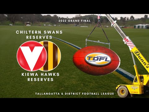 TDFL 2022 Reserves Grand Final