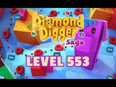 Diamond Digger Saga Level 553 - Score: 49,390