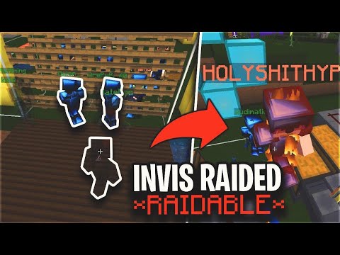INVIS RAIDING TRASH TALKING RAID STEALERS *RAIDABLE* - Living as Power Faction #2 | Minecraft HCF