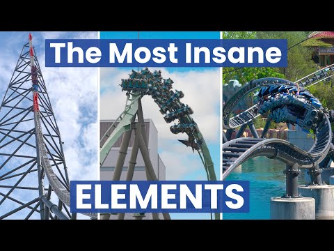 The CRAZIEST Roller Coaster Elements Ever Made