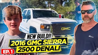 Ep. 1 GMC 2500 Sierra Denali Duramax | Walk around Detail the new Truck Build